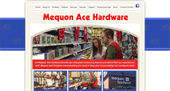 Desktop Screenshot of mequonacehardware.com